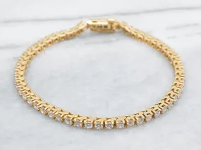 18K Gold Diamond Tennis Bracelet