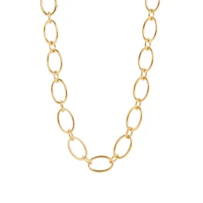 18" Oval Link Chain Necklace