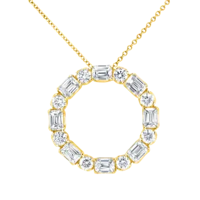 4.31ctw Medallion Diamond Fashion Pendant