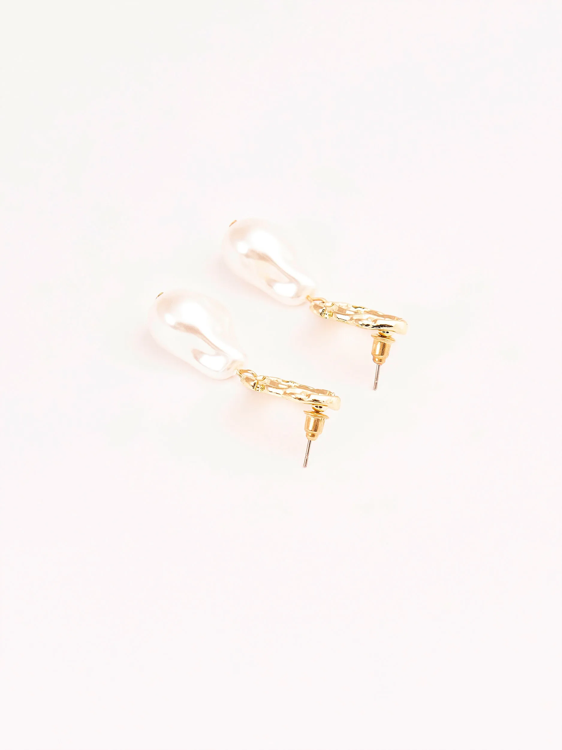 Abstract Shape Drop Earrings