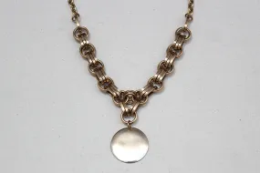 ACB Heavy Chain Medallion Necklace