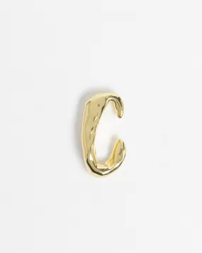 Amorphous Chaky Gold Cuff