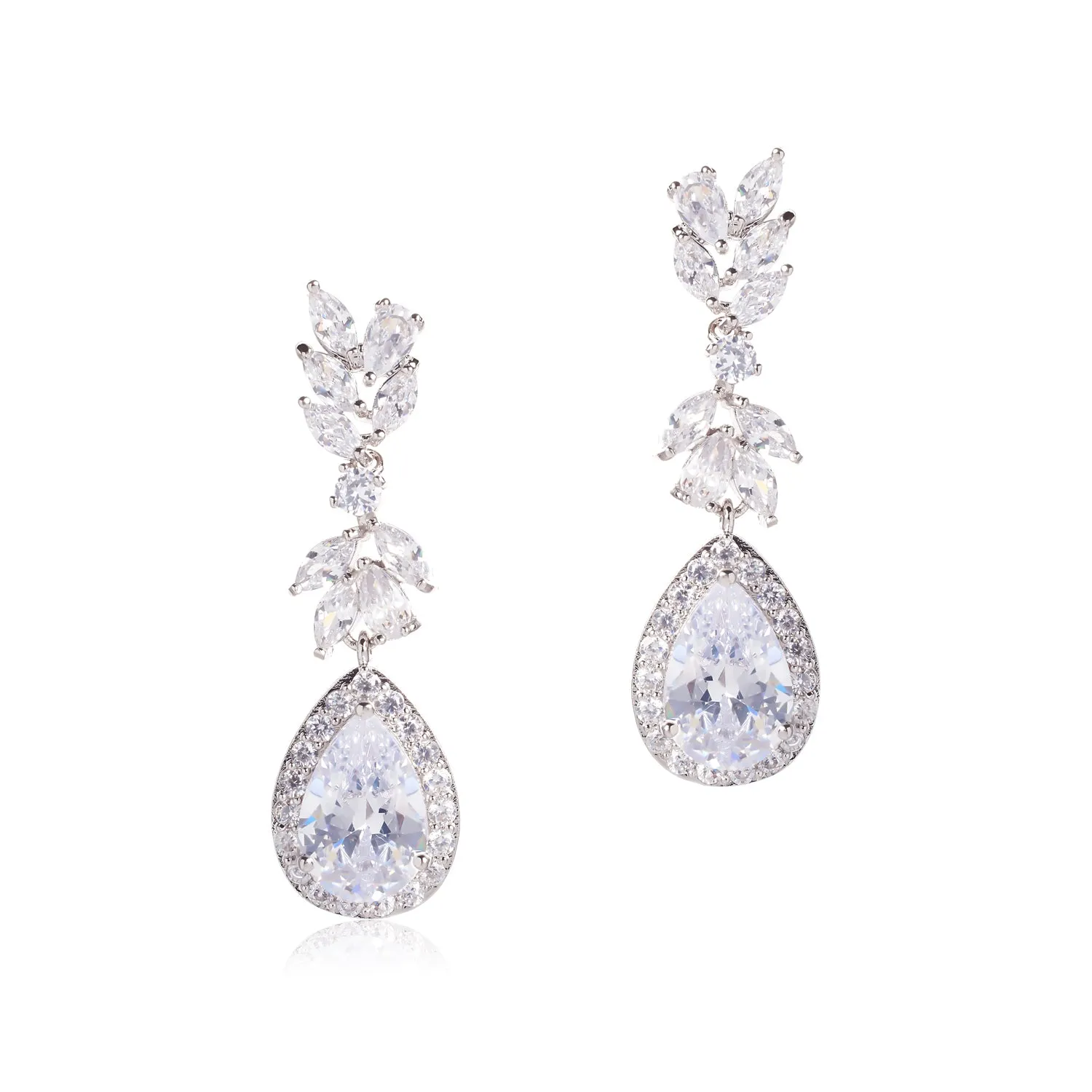 Aria cubic zirconia earrings