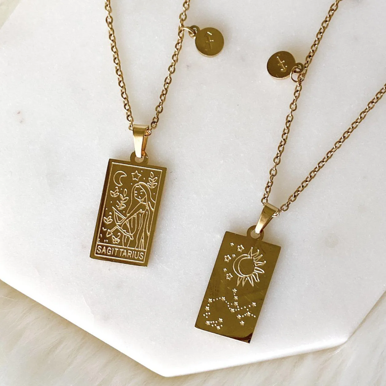 Astro Muse Zodiac Sign Necklace