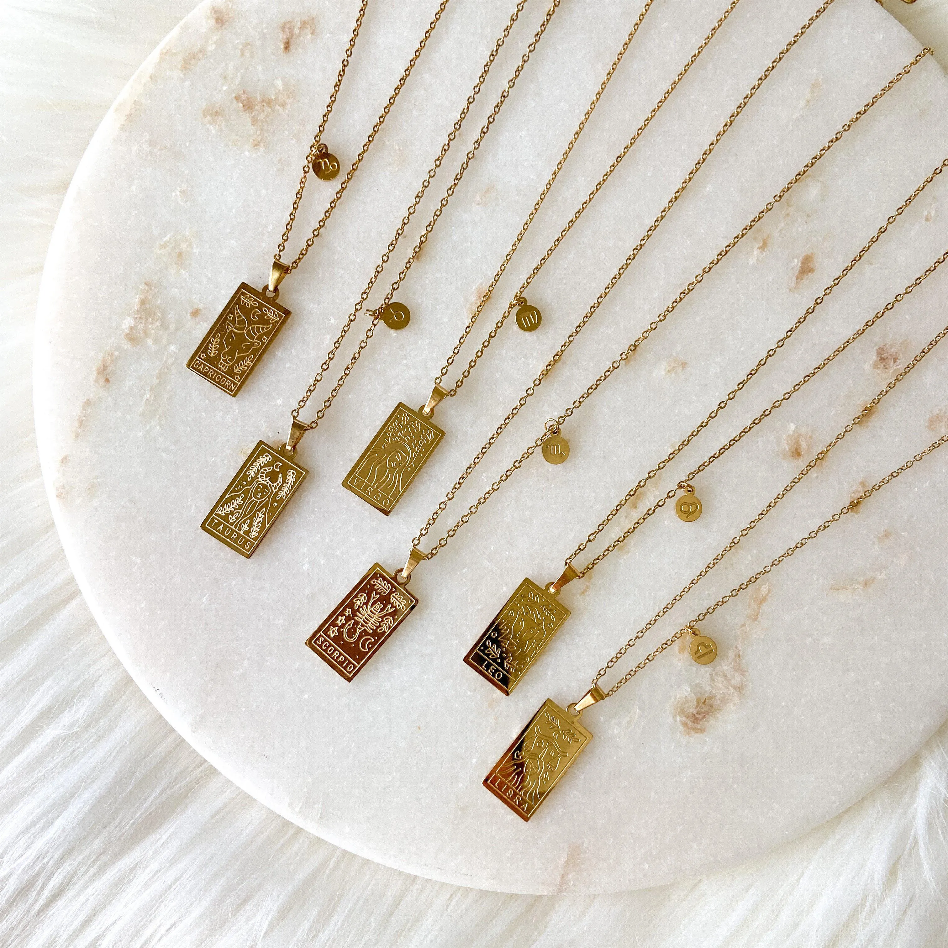 Astro Muse Zodiac Sign Necklace