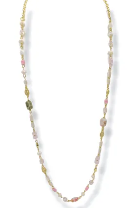 Be The Light Pink Beaded Necklace