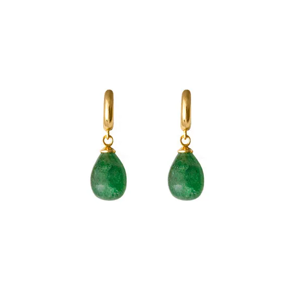 Bianc Abstract Earrings Green