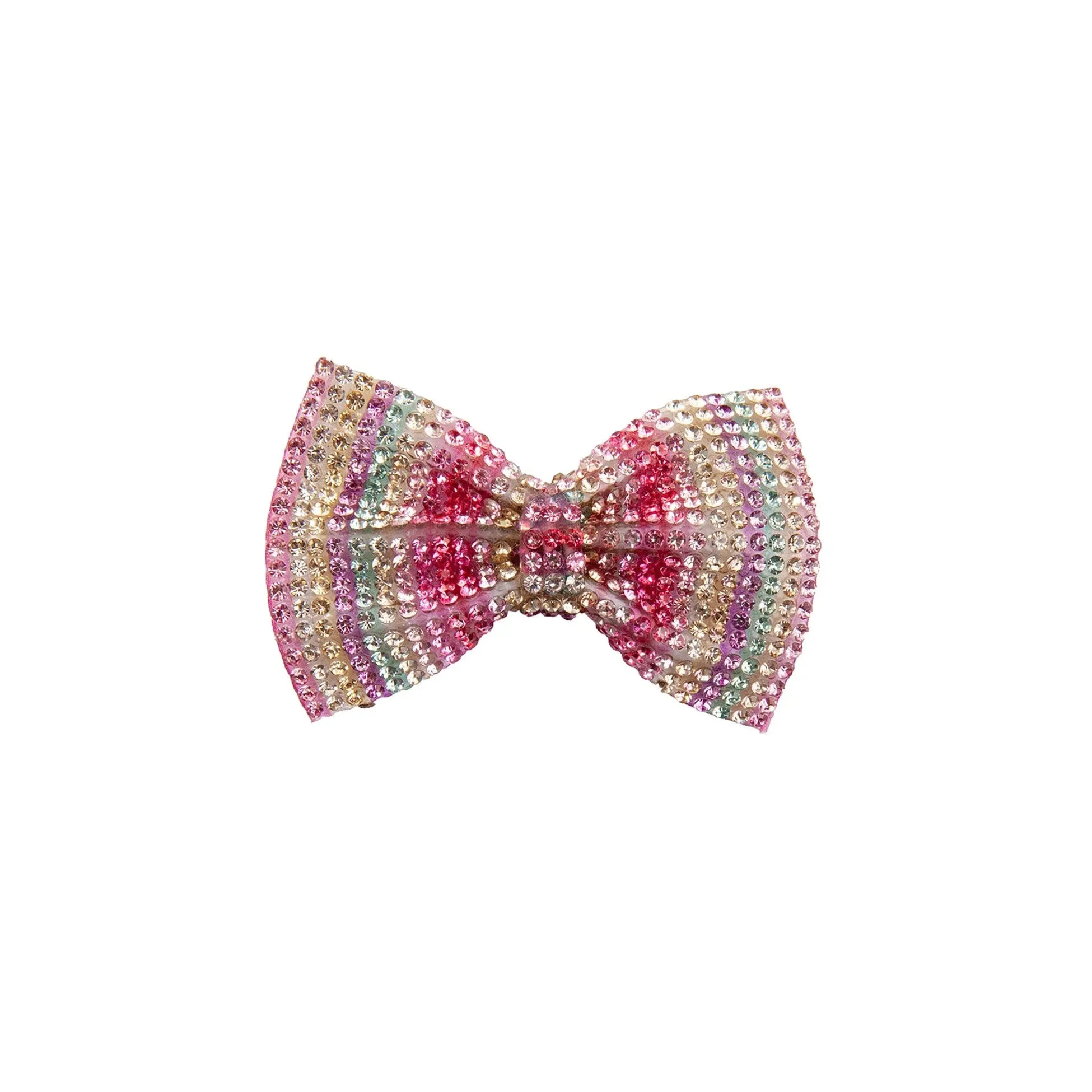 boutique gem bow hairclip