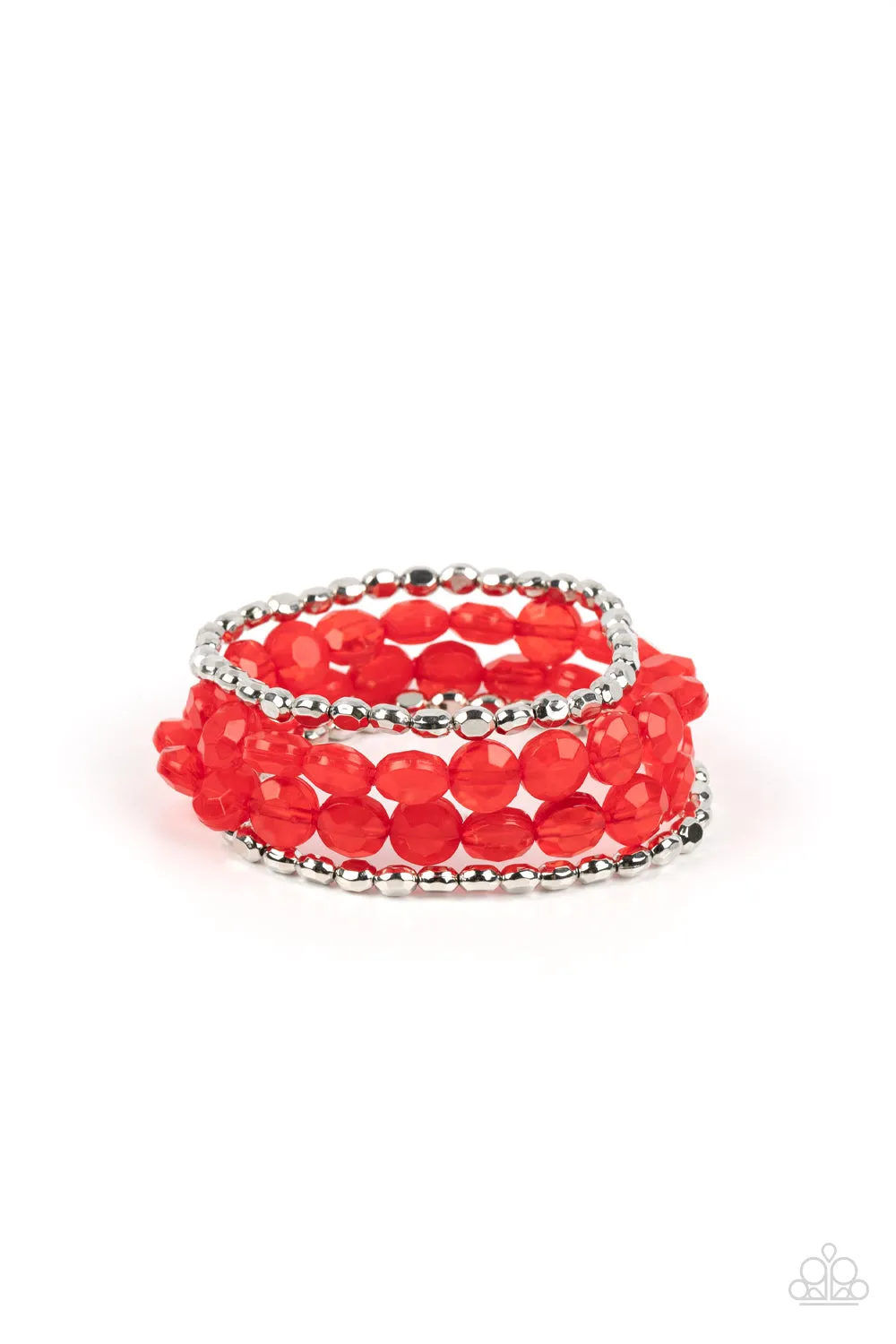 Bracelets Seaside Siesta - Red