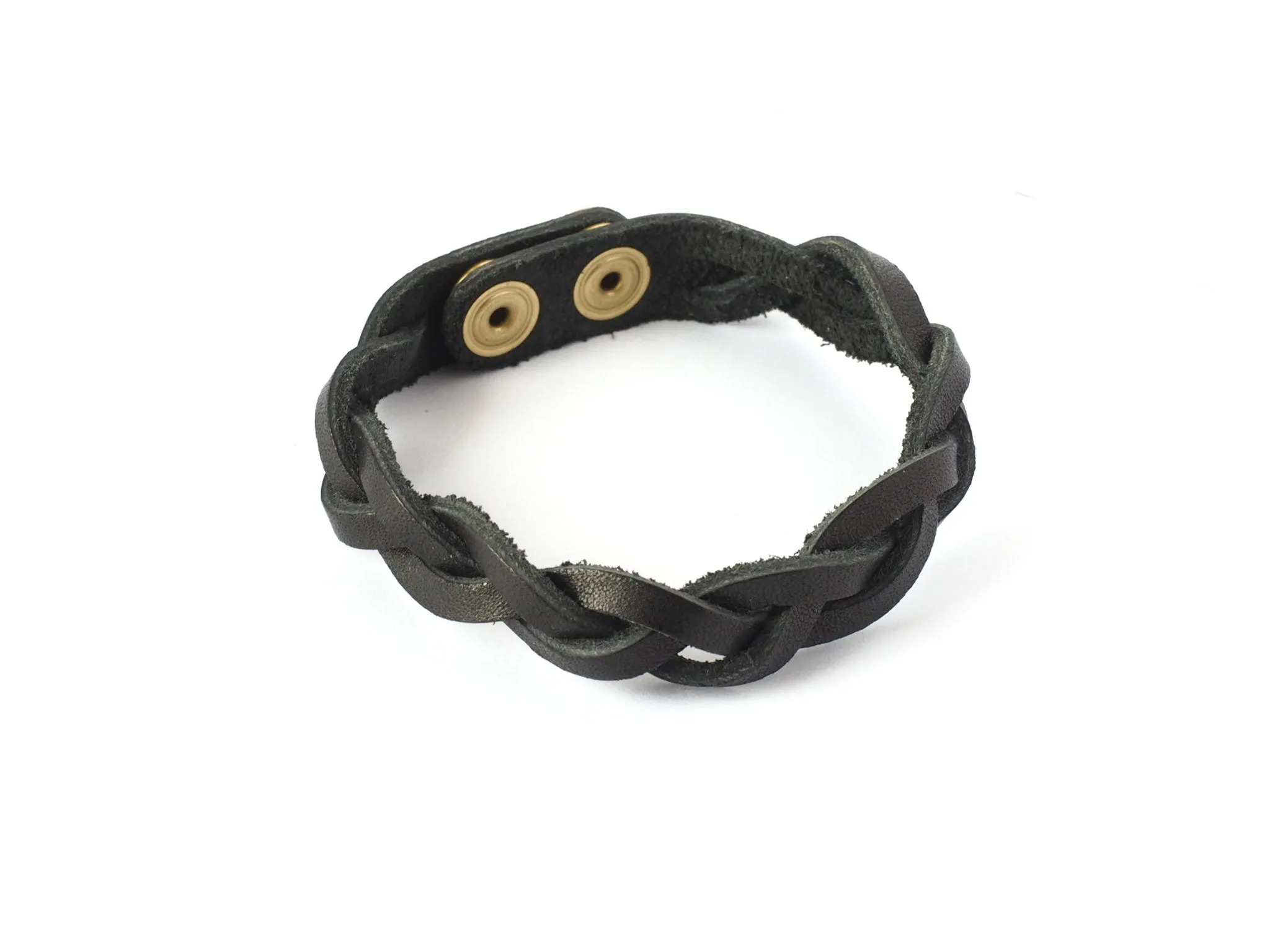 Braided Leather Bracelets - Discontinued