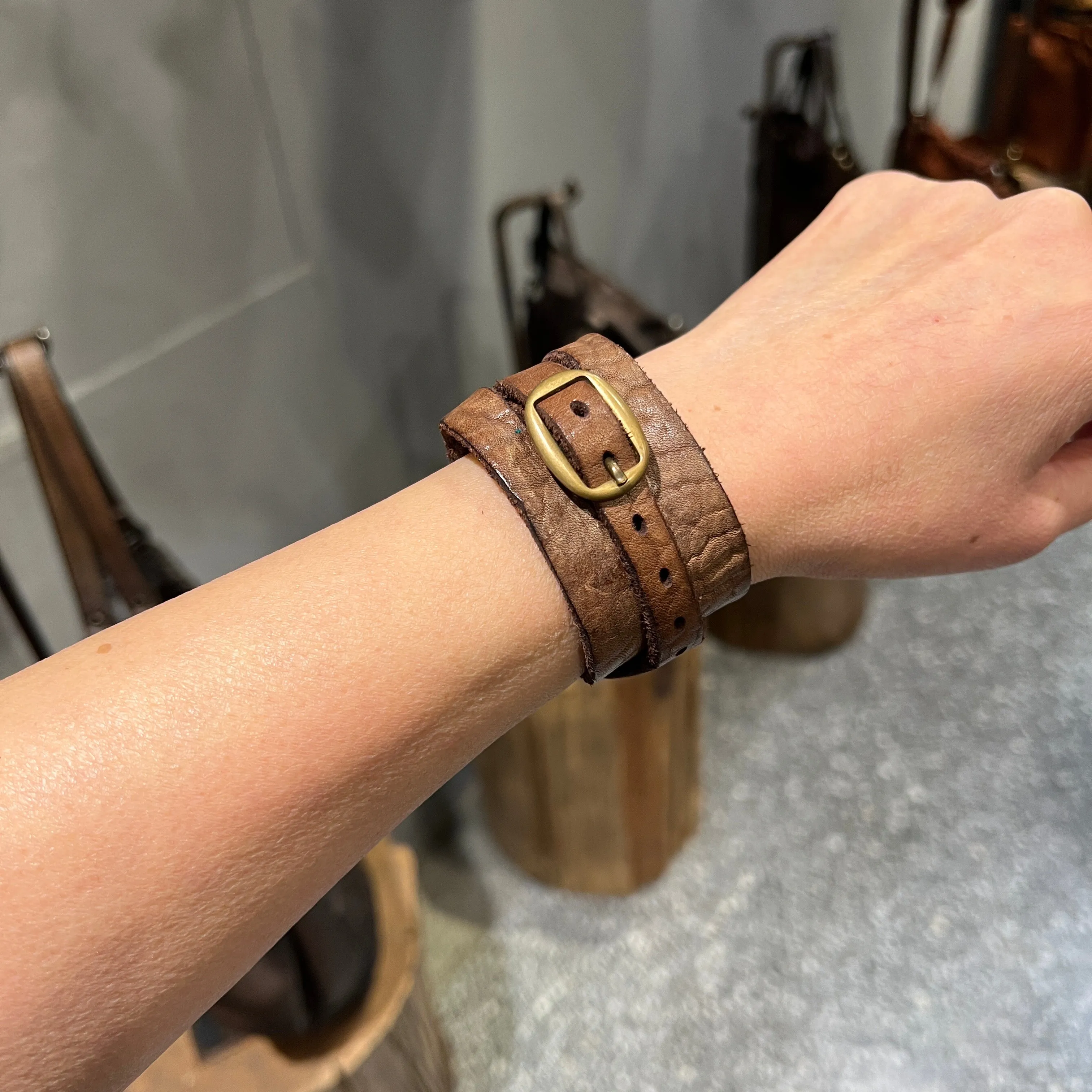 Campomaggi/Unisex Leather Bracelets