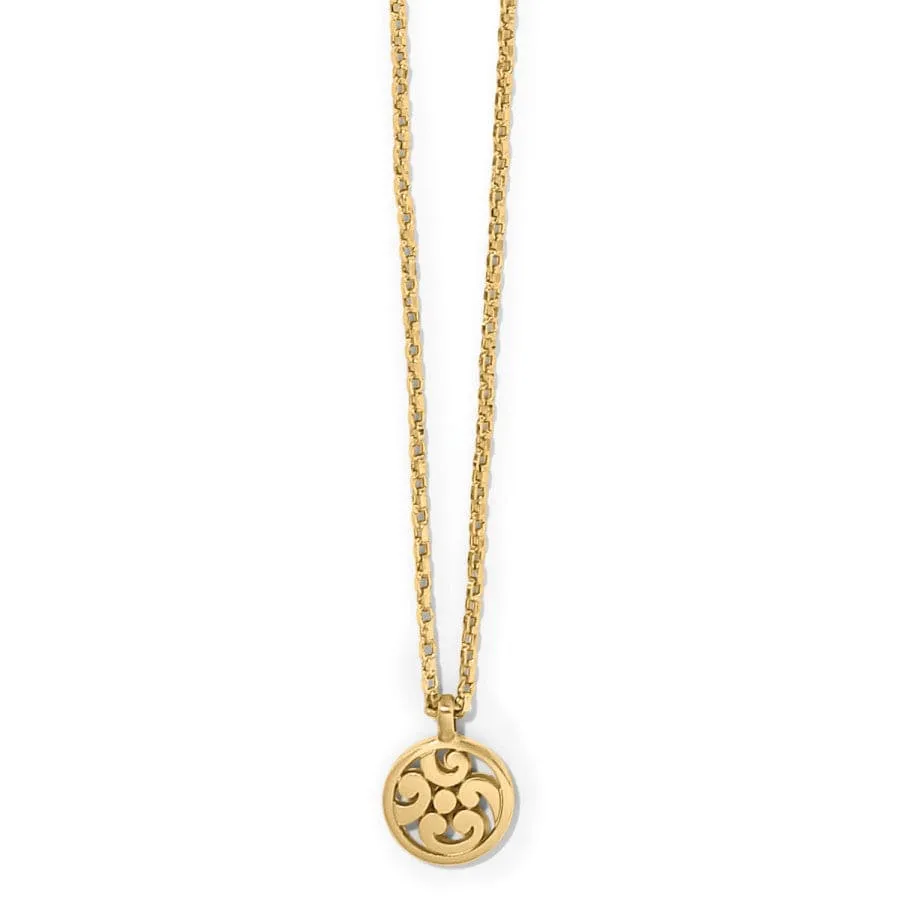 Contempo Medallion Petite Necklace