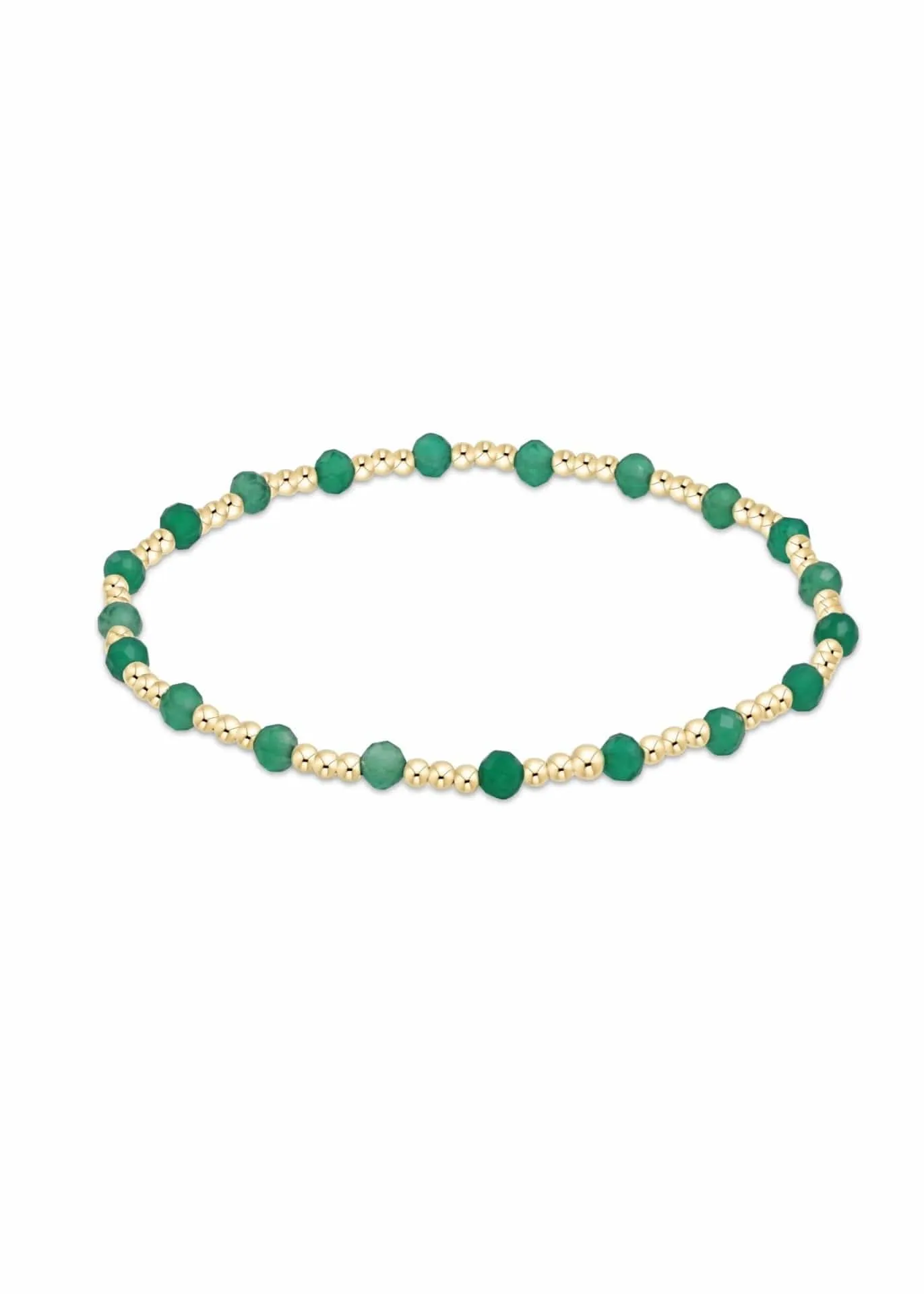 E.Newton Extends Gemstone Sincerity Gold Bracelets