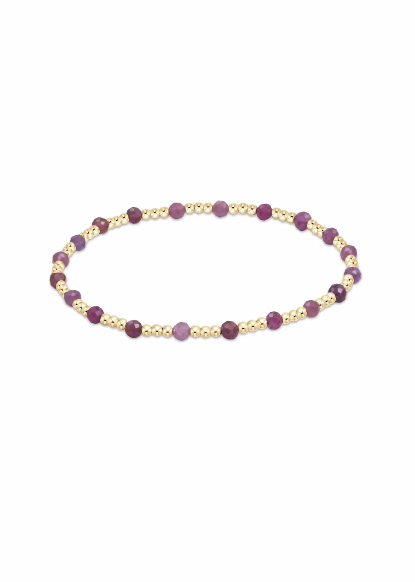 E.Newton Extends Gemstone Sincerity Gold Bracelets