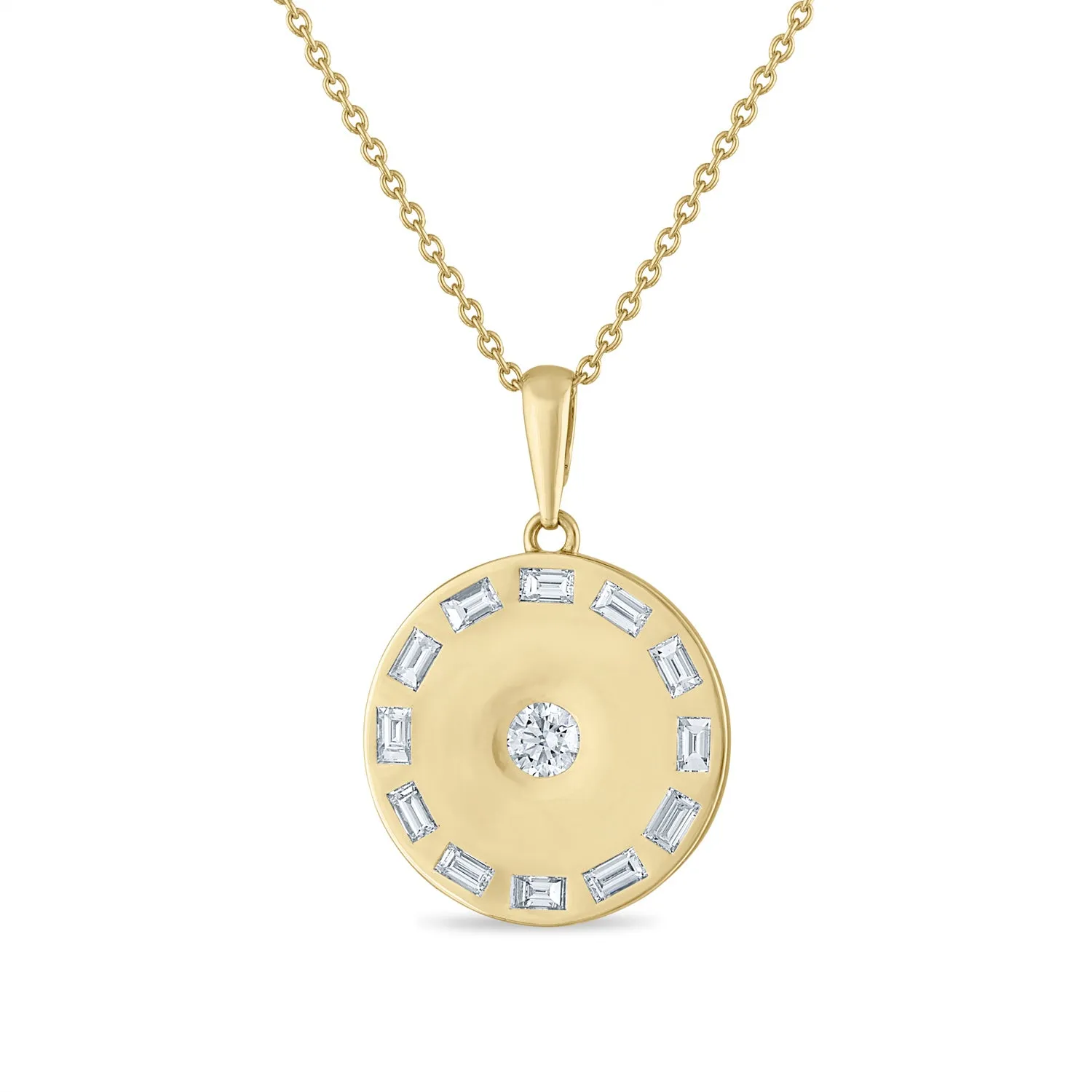 Essentials Gold and Diamond Medallion