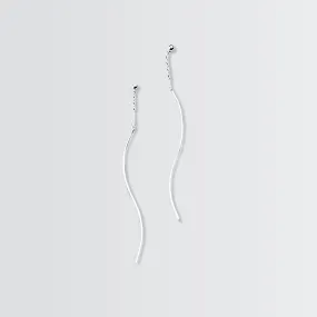 Exquisite Swirl Drops Minimal Earrings