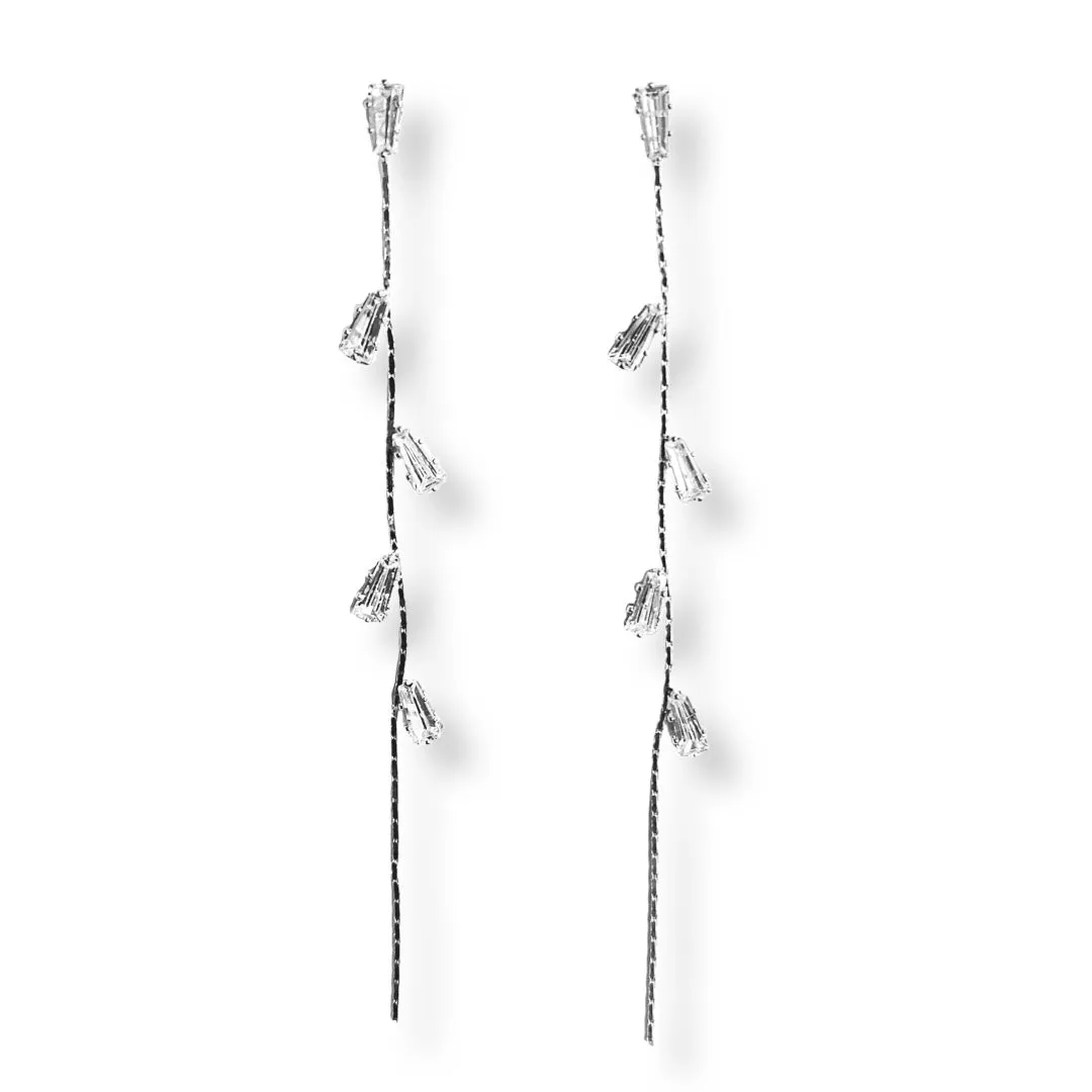 Krista Baguette Minimal Earrings