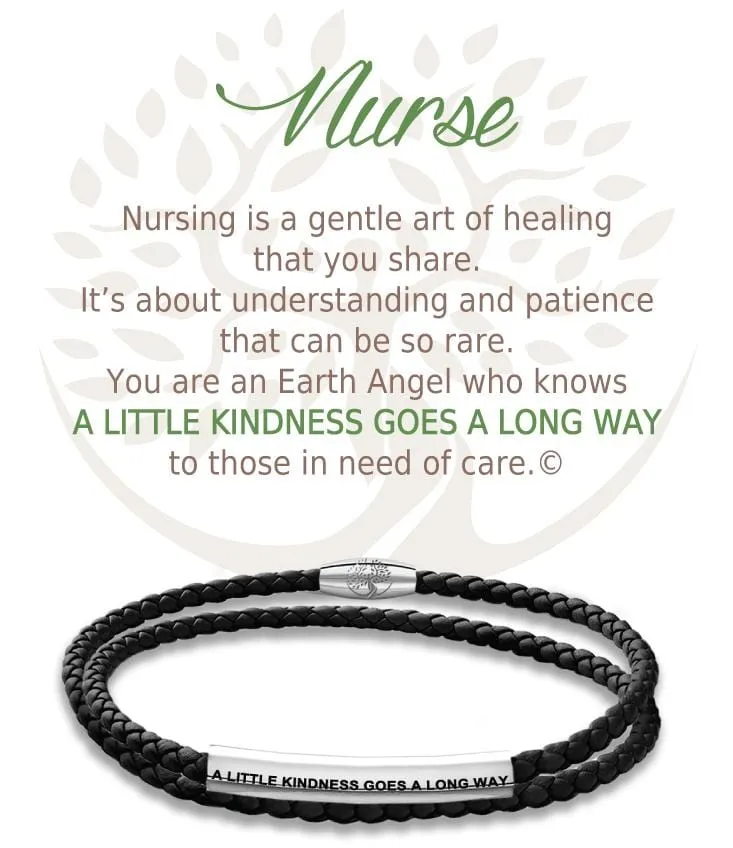 Nurse: Leather Bracelet