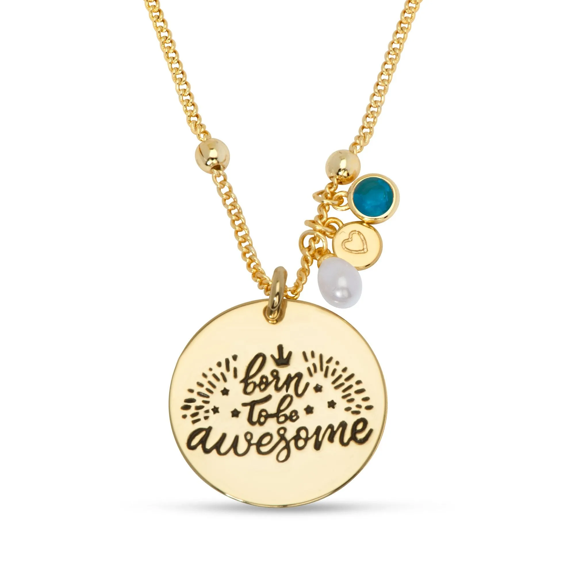 "Born To Be Awesome" Necklace