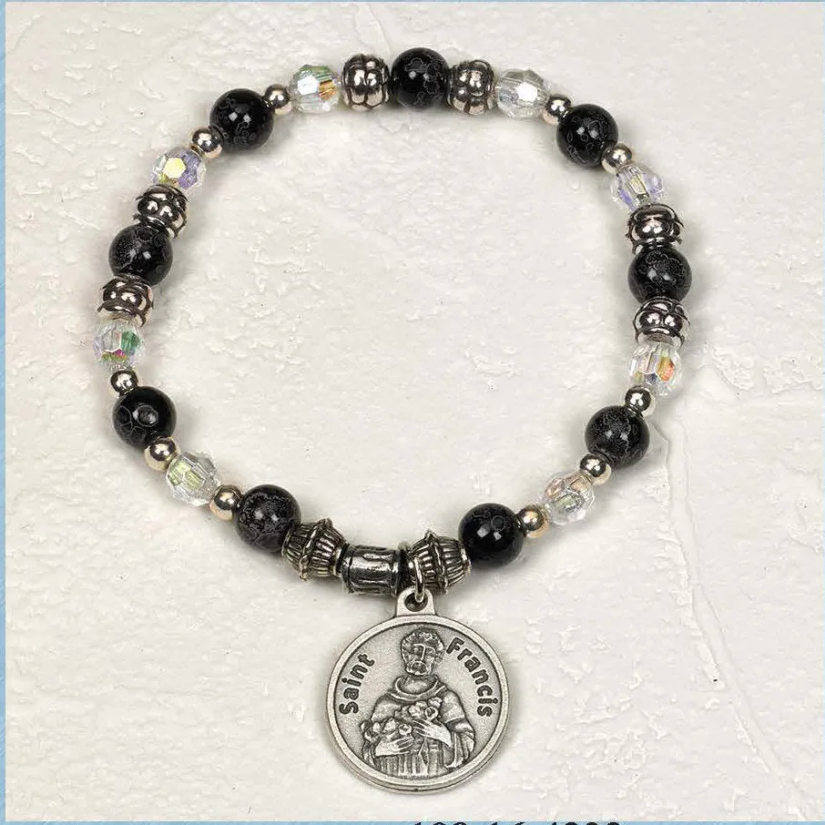 Saint Francis - Italian Charm Bracelet - Pack of 4