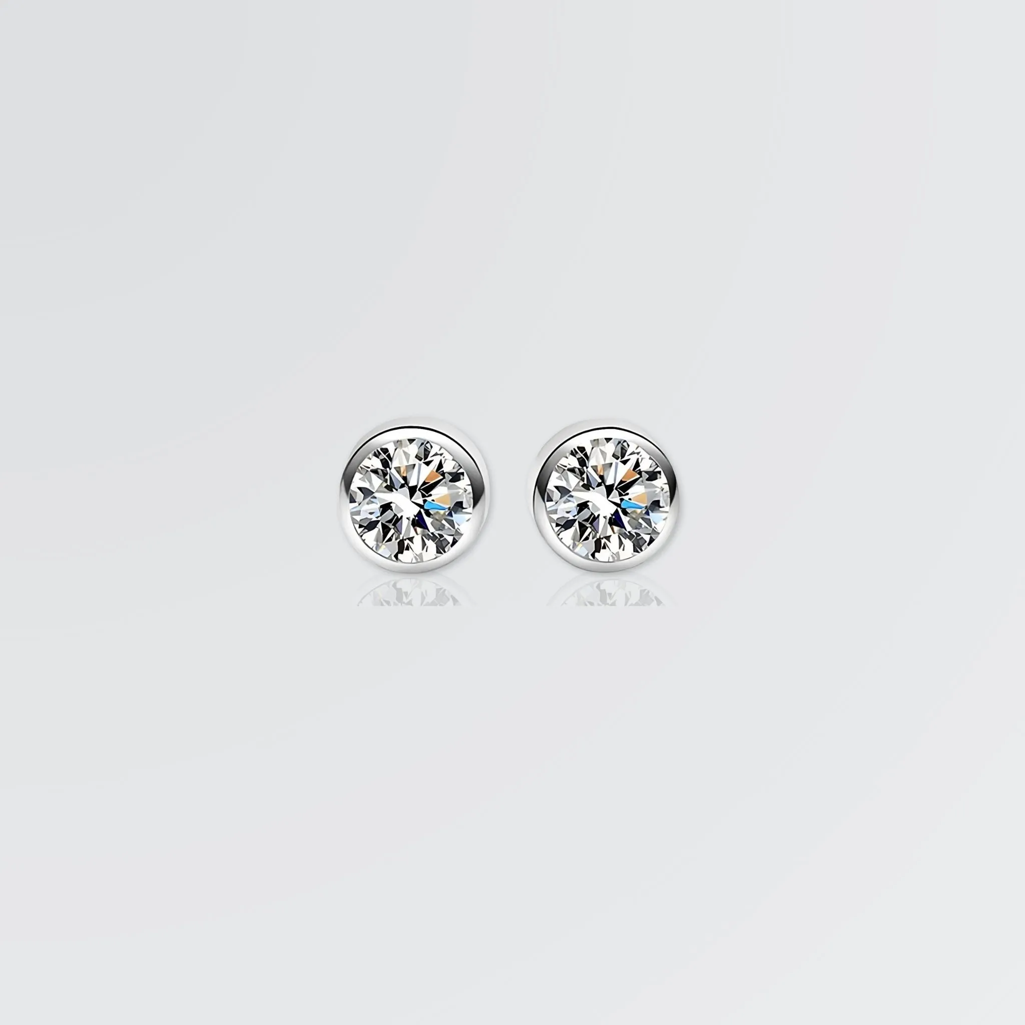 Silken Solitaires Minimal Studs