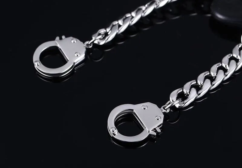 Stainless steel handcuffs