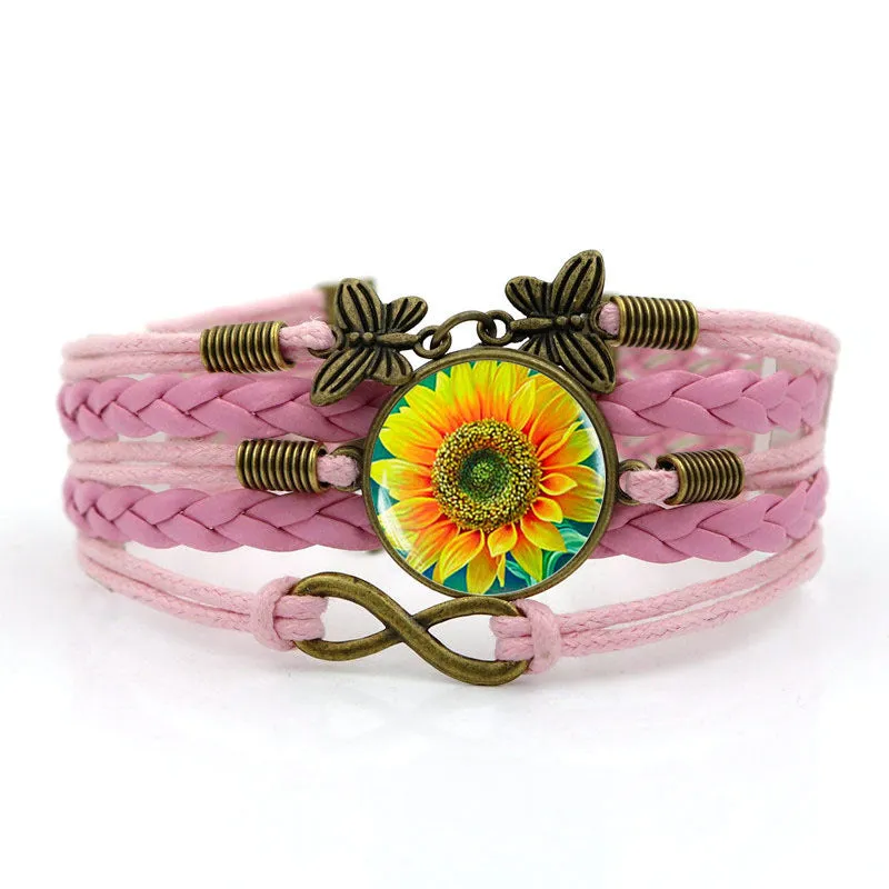 Sunflower Time Gem Bracelet