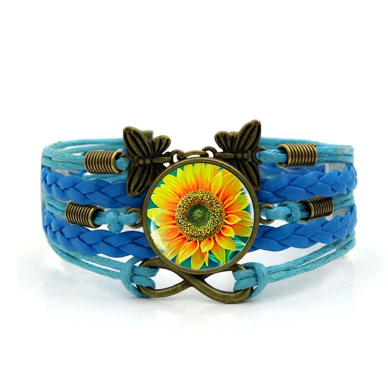 Sunflower Time Gem Bracelet