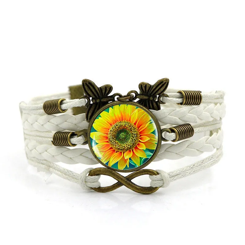 Sunflower Time Gem Bracelet