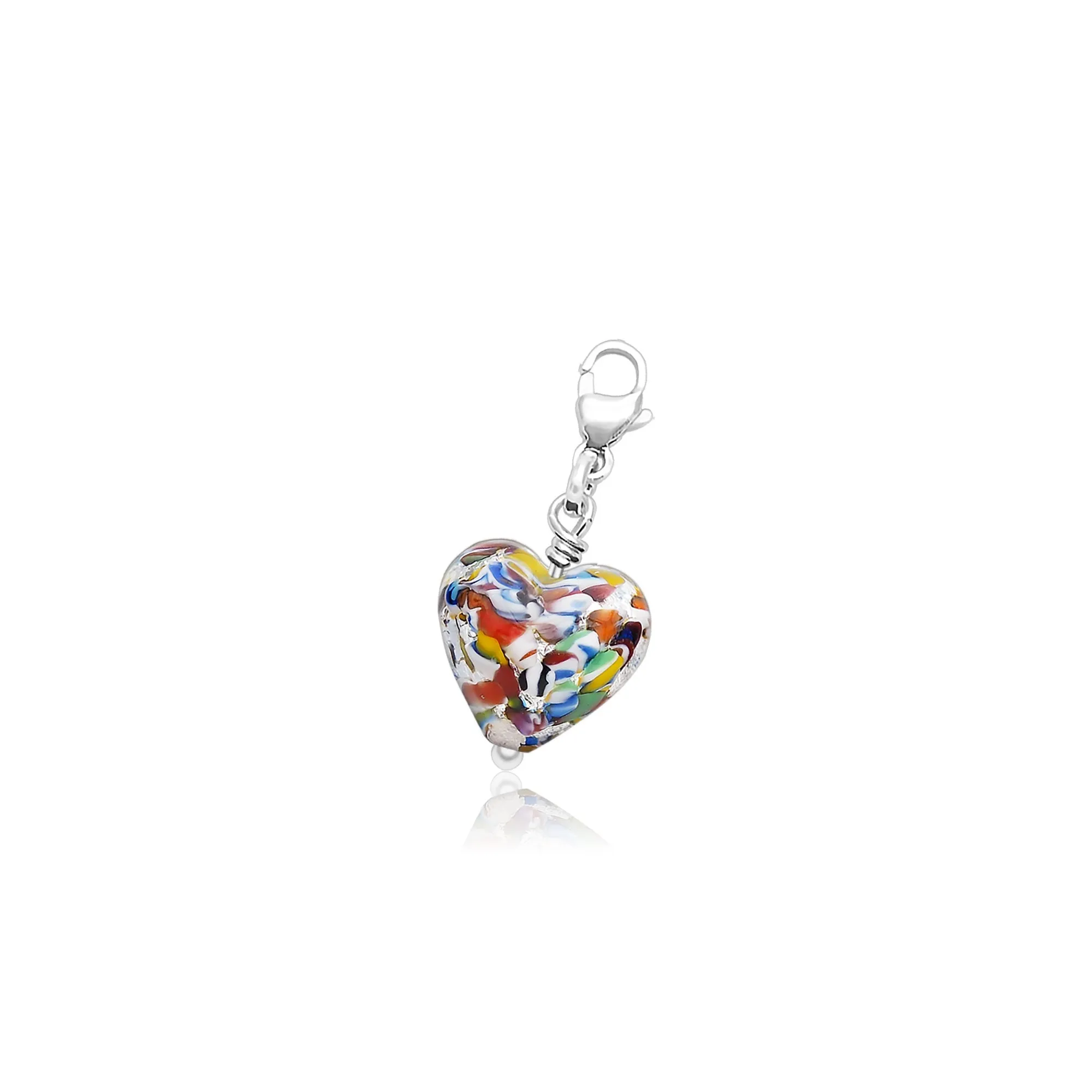 The Kiss Heart Charm