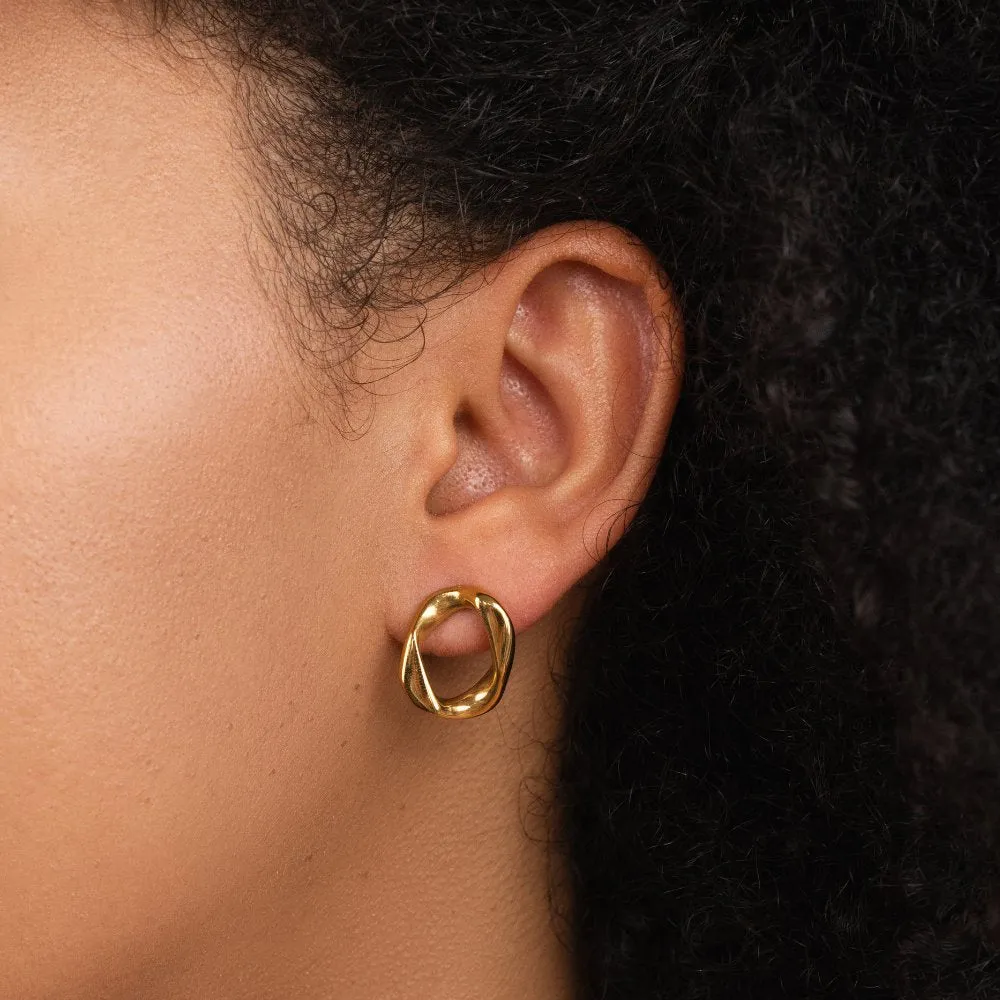 Zola Geometric Gold Earrings